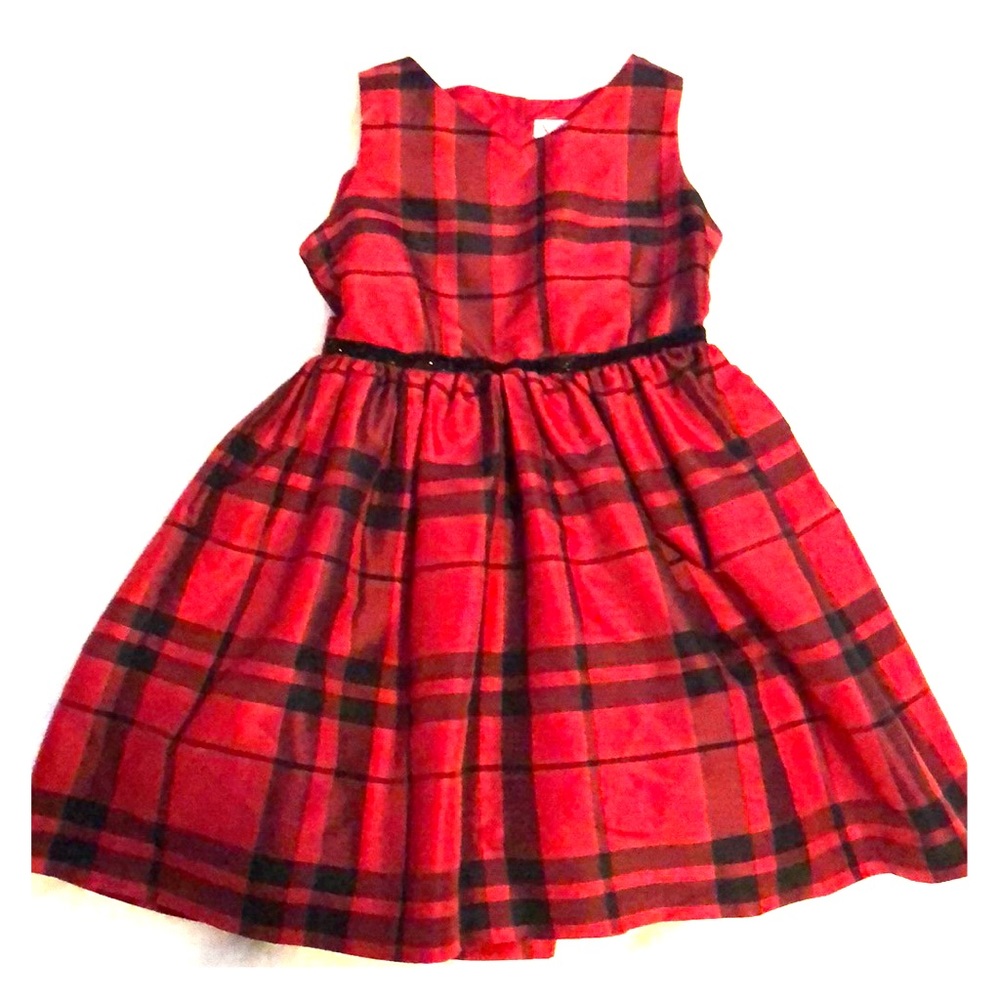 Cat & Jack Girls Plaid Dress